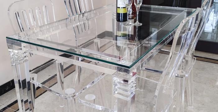Arredamento plexiglass ristoranti
