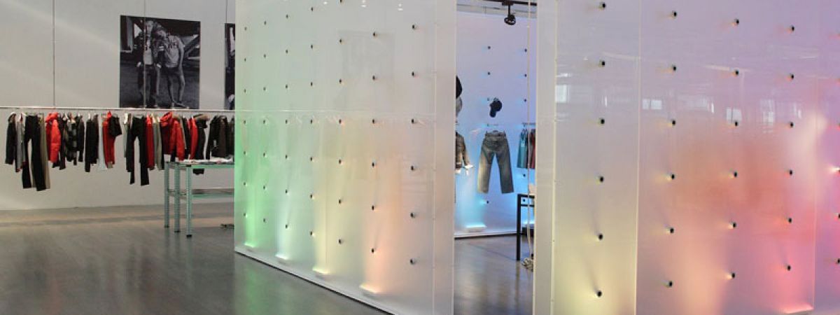 Plexiglass interior design
